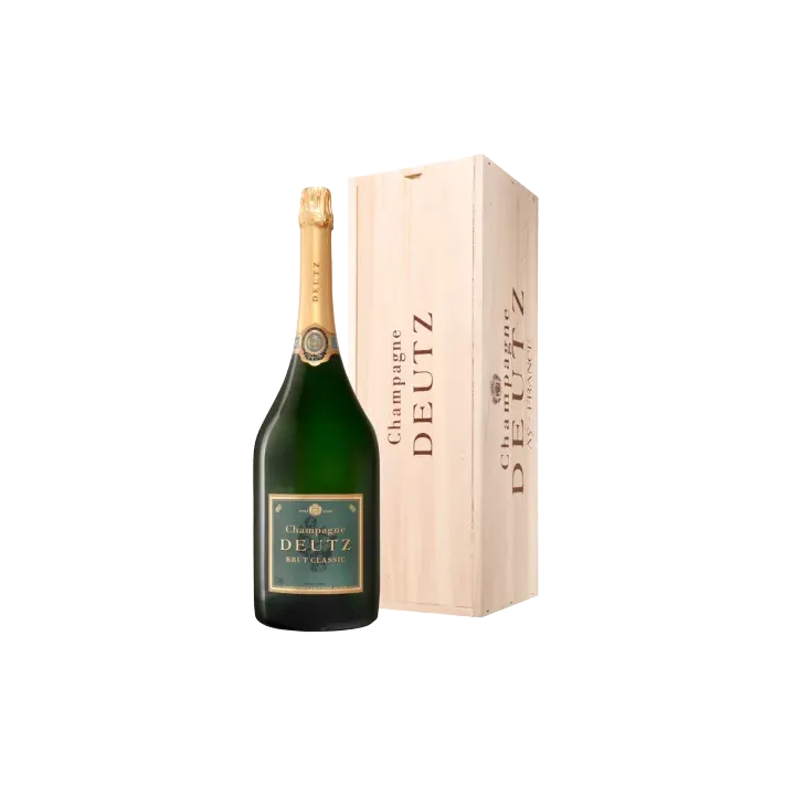 achat de DEUTZ Champagne Brut JEROBOAM de 3L en Caisse Bois