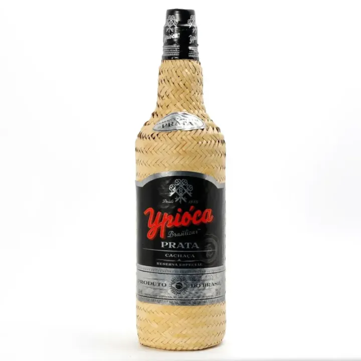 Ypióca Prata 1L 38° Cachaça Brésilienne en Paille tressée