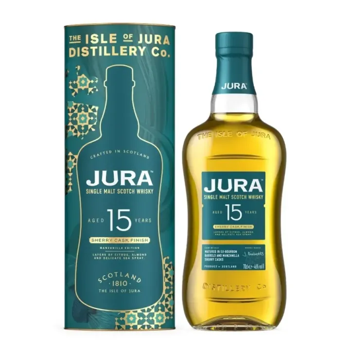 Whisky Jura 15 Ans Sherry Cask Manzanilla 70 cl