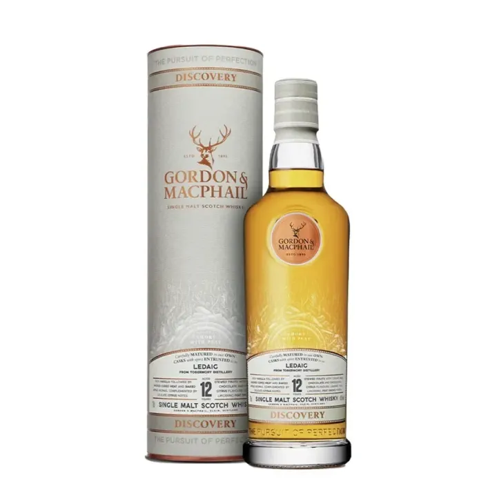 Ledaig 12 Ans Discovery Smoky Gordon & MacPhail 70 cl