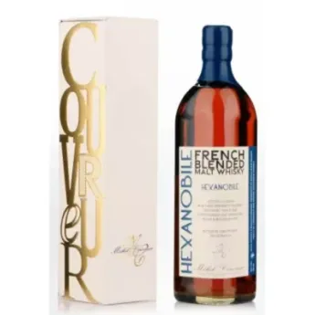 Whisky HEXANOBILE French Blended MALT par Michel COUVREUR 46° 70 cl