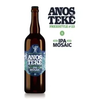 Bière Anosteké Freestyle 23 IPA Single Hop Mosaic 75 cl