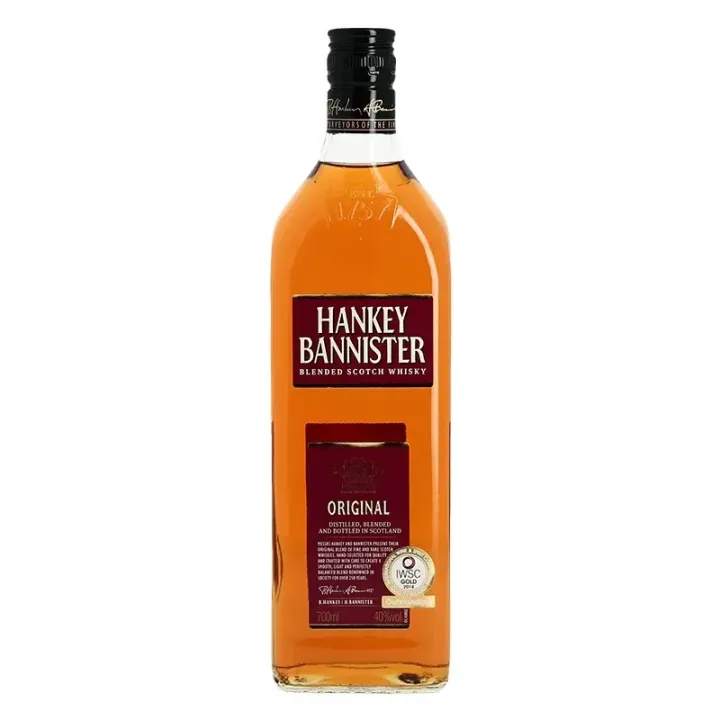 HANKEY BANNISTER Original Blended Scotch Whisky 70 cl
