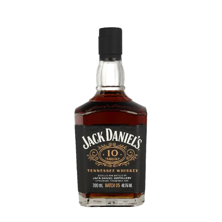 JACK DANIEL'S 10 ANS Batch 5TENNESSEE WHISKEY 70 cl