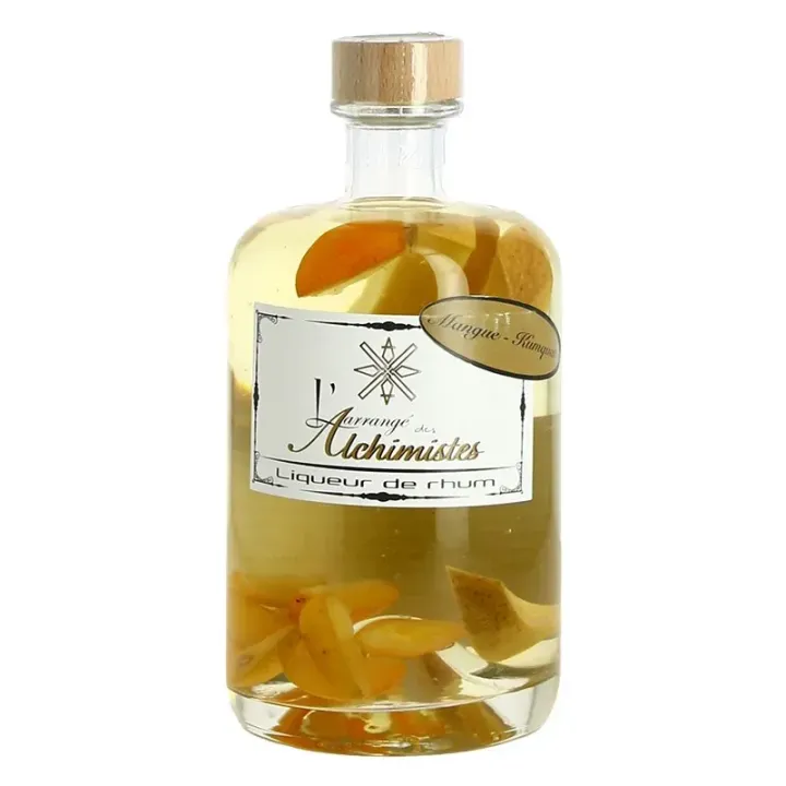 achat de Alchimiste Mangue Kumquat Liqueur de Rhum Arrangé 70 cl