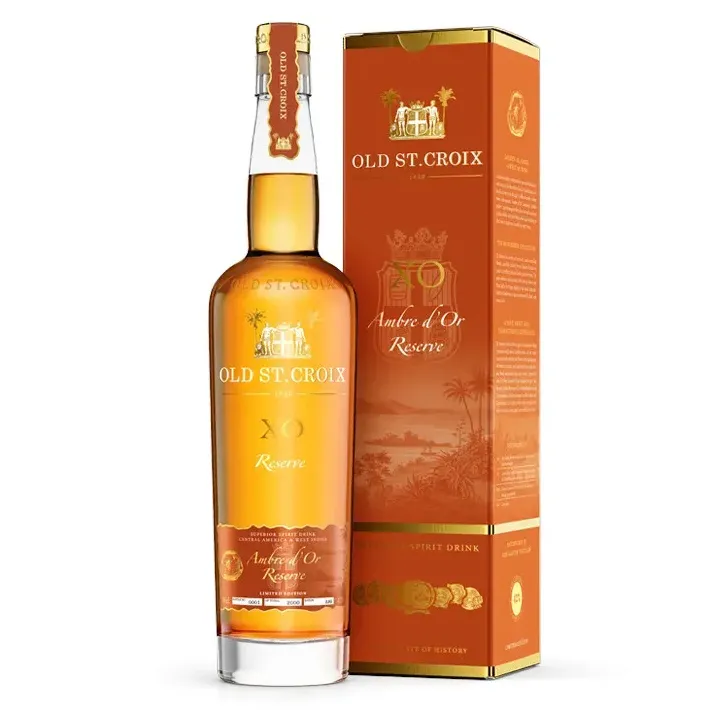 Old St Croix Rum Ambre d'OR Rhum Vieux XO Traditionnel 70 cl