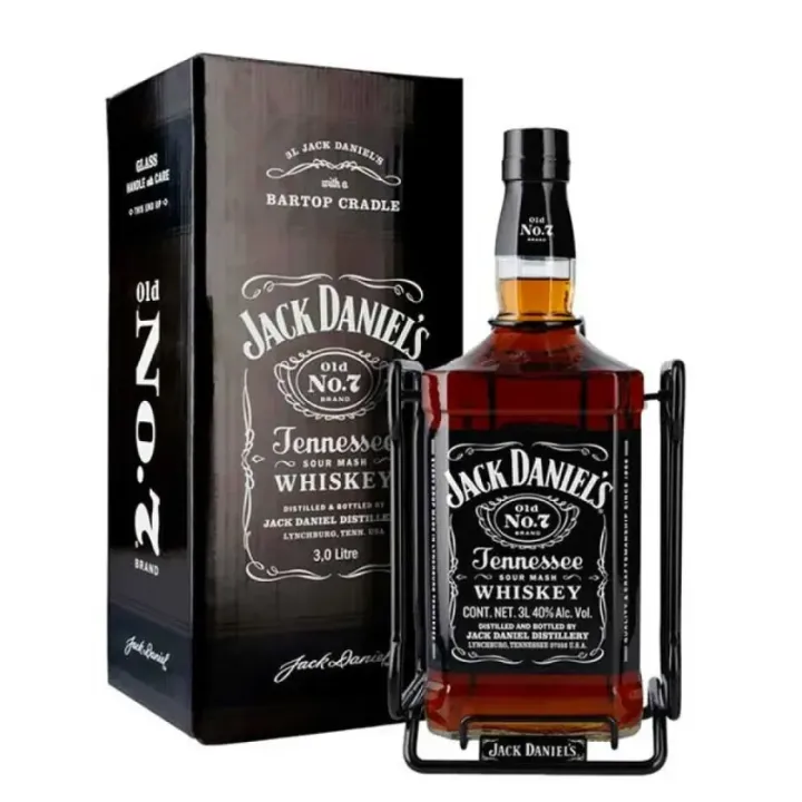 Whisky Jack Daniel’s Old No. 7 en  3 L avec support basculant