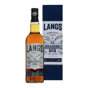 Whisky LANGS Rich & Refined  Blended Scotch Whisky