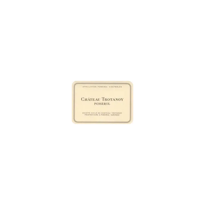achat en ligne Château TROTANOY Pomerol 2019 75 cl