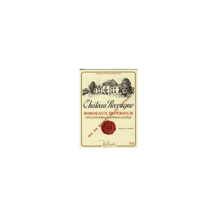 Acheter un Magnum de vin rouge du Château Recougne Milhade Bordeaux Supérieur