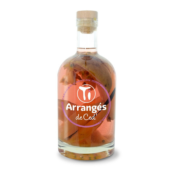 punch au rhum carambole passion ced 4.5 litres