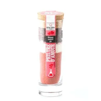 Mélange Cocktail Gin Philtre d'Amour Quai Sud 110gr
