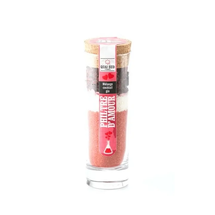Mélange Cocktail Gin Philtre d'Amour Quai Sud 110gr