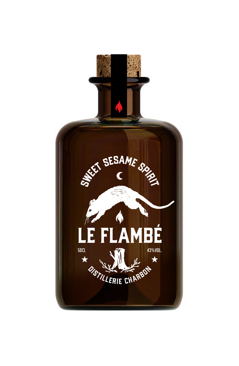 le flambé distillerie charbon